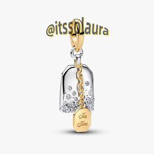 Pandora Bridgerton Tea Bag Dangle Charm